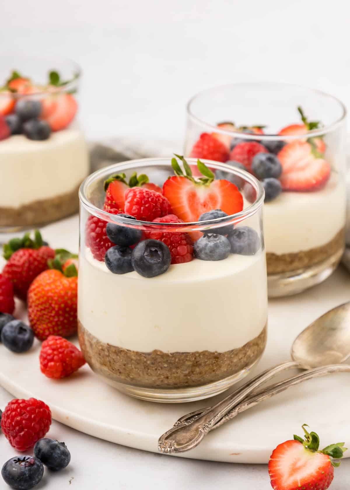no bake cheesecake cups