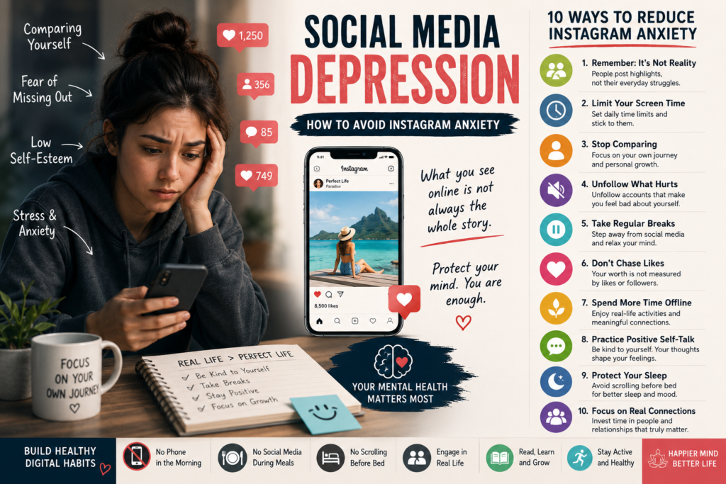 Social Media Depression: How to Avoid Instagram Anxiety