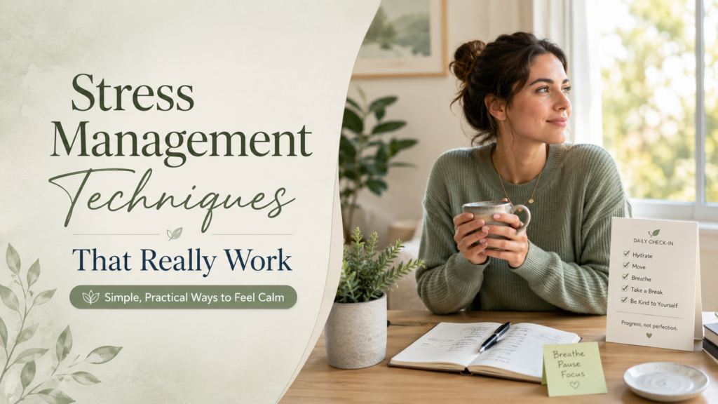 Stress Management Techniques That Really Work